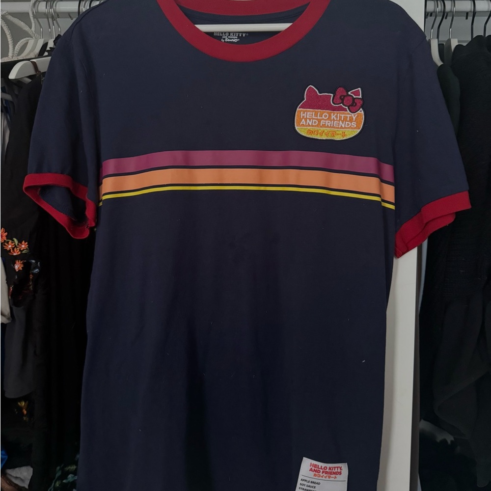 Sanrio Hello Kitty and Friends Kawaii Mart Ringer T-Shirt — BoxLunch Exclusive